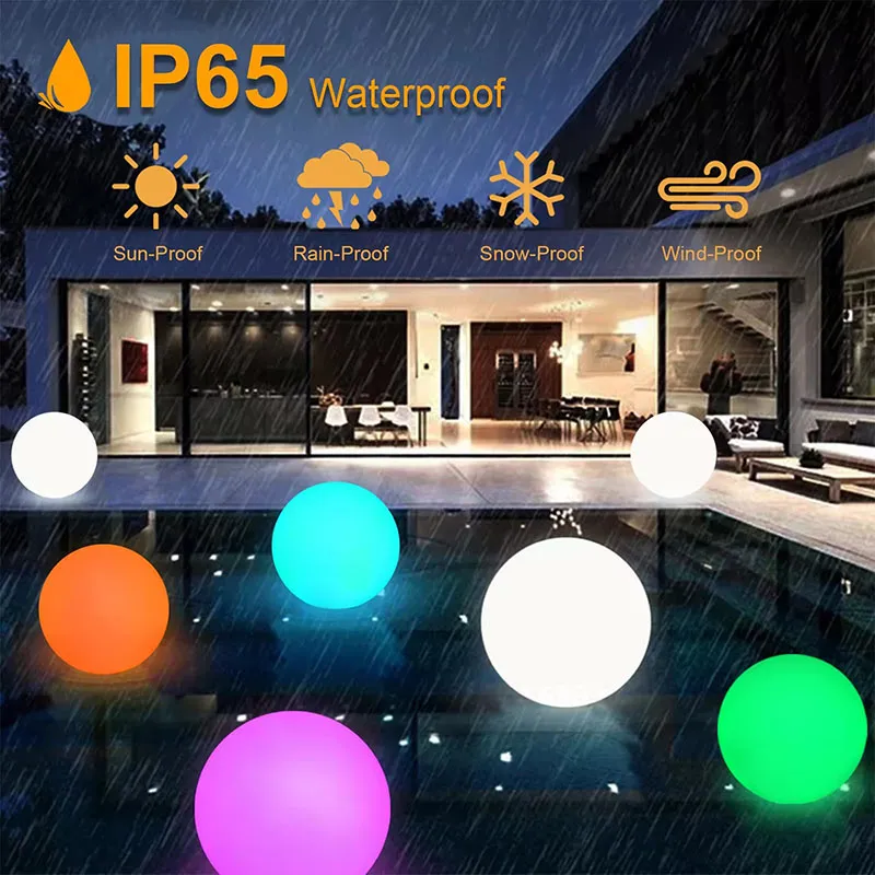 Solar LED Floating Ball Light 1