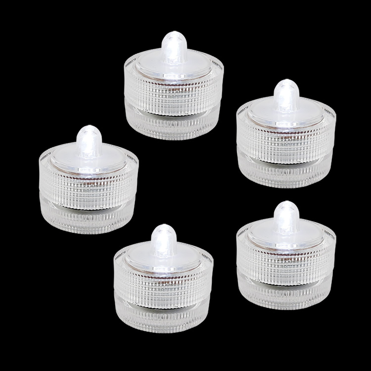 Under Water Small Waterproof Submersible LED Tea Lights: Perfect for Weddings and Parties
