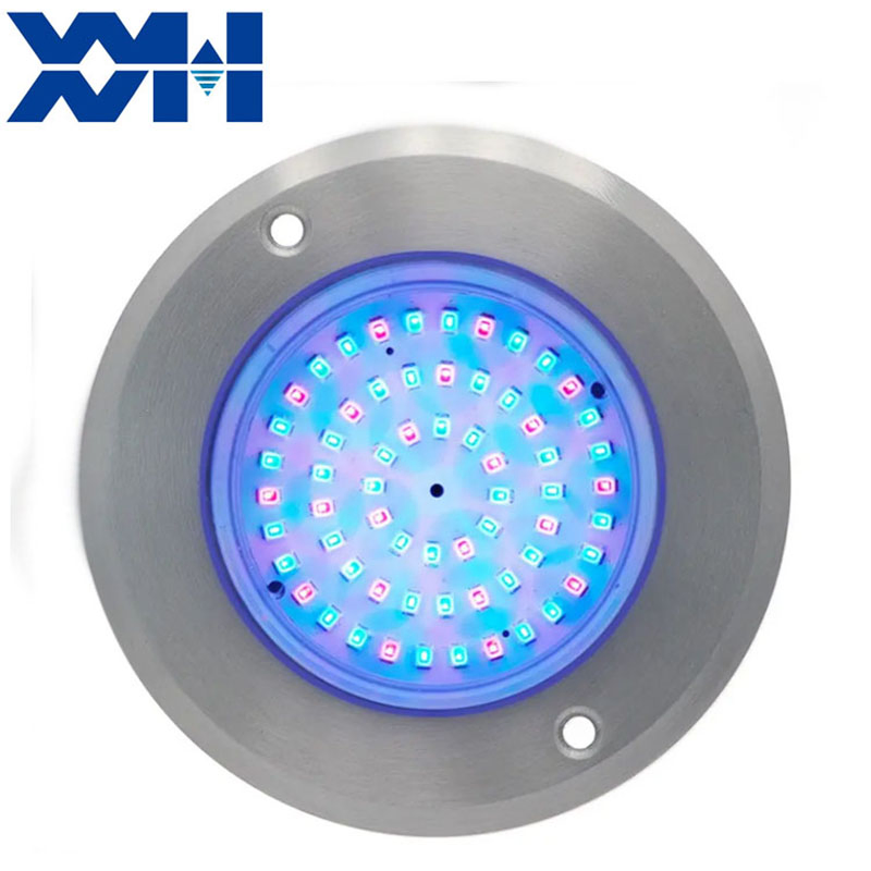 Stainless Steel Ultra Slim RGBW Color Changing Underwater LED Swimming Pool Light