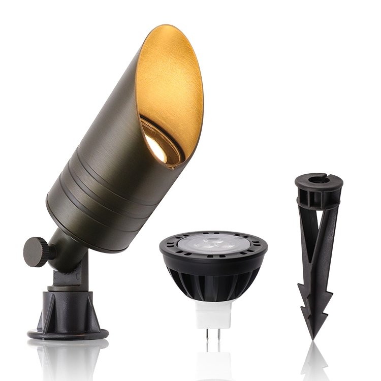 Outdoor Waterproof Landscaping Decoration Garden Tree Low Voltage Landscape Lighting up Spotlights