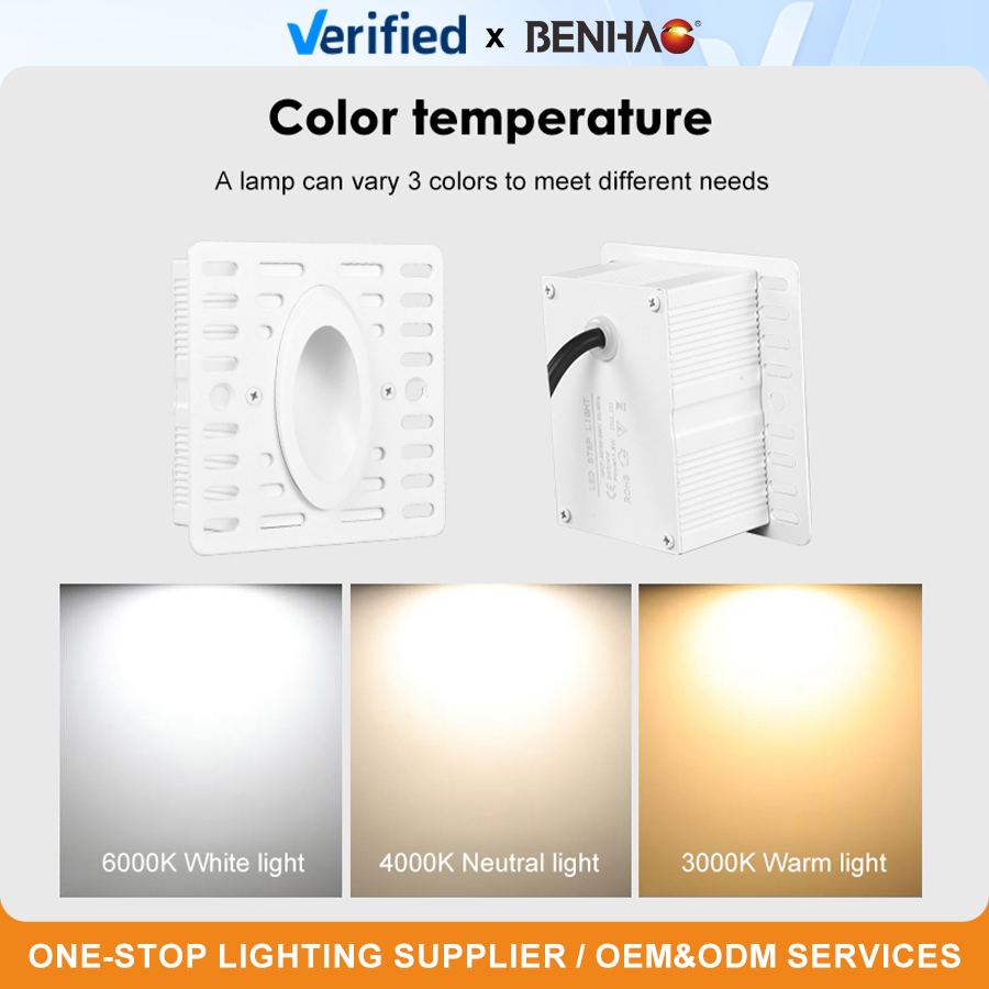 316 Stainless Steel LED Wall Light 5W Marine Grade IP68 Waterproof for Coastal Area Stairs