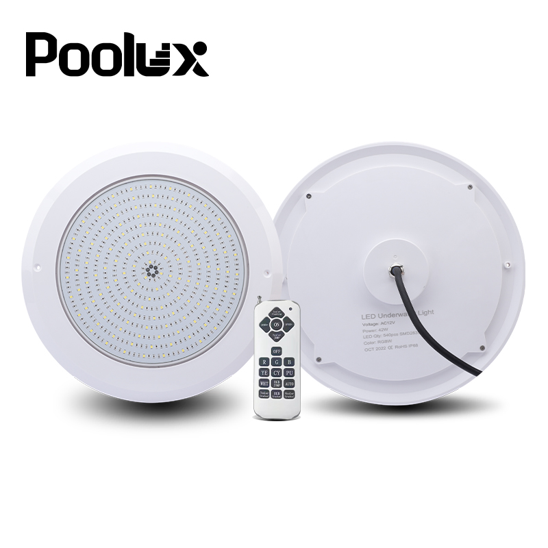 280mm 42W Large Resin Filled Pool Lights for Inground Pool LED Underwater Pool Light