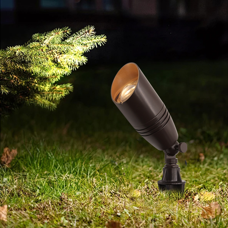 Low Voltage Wired Waterproof Outdoor Decoration Landscape Lighting MR16 Bulbs Spotlight