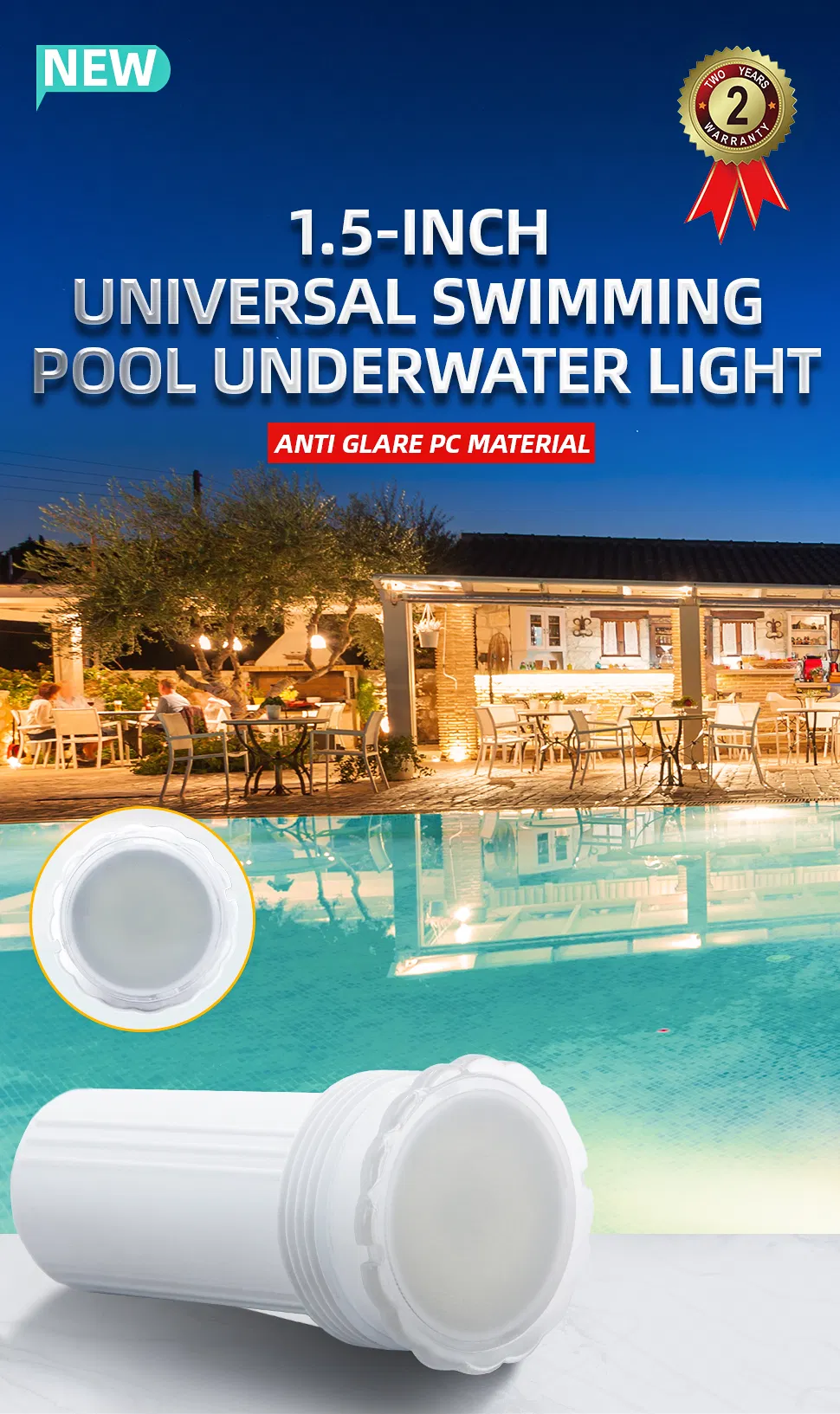 Pool LED Light Description