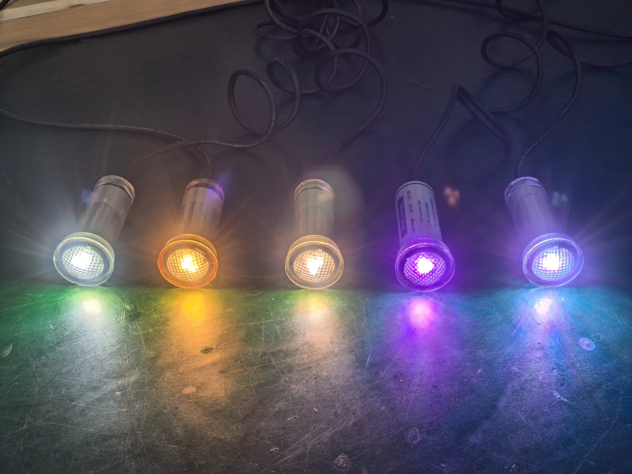 ETL Swimming Pool Light SPA Mini Underwater RGBW Ww Dw RGB Color Lighting Matched with Pentair Globrite 50FT 100FT 150FT