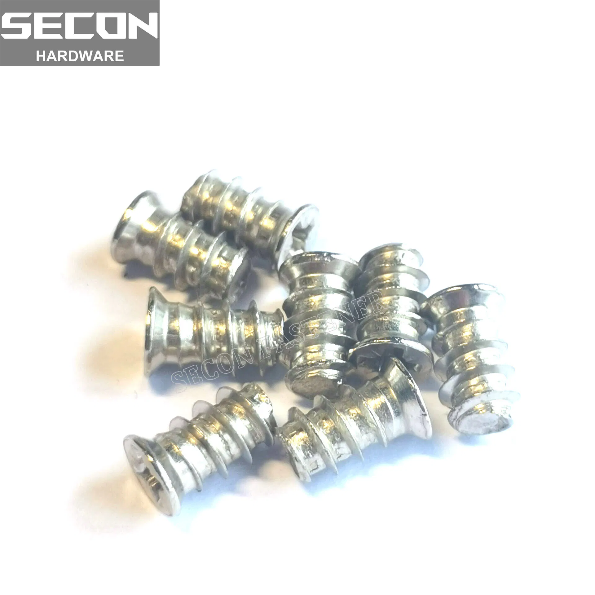 China Export Factory with High Quality Phillips/Cross Recessed Euro Screw/ Furniture Screw Carbon Steel /Stainless Steel