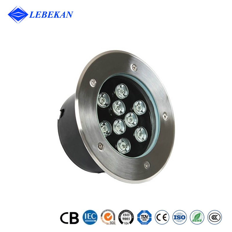 IP68 Waterproof SMD 9W 12W 18W Recessed Underwater Swimming Pool Ground Lights