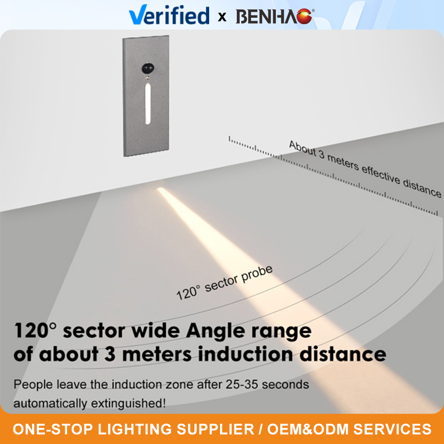 316 Stainless Steel LED Wall Light 5W Marine Grade IP68 Waterproof for Coastal Area Stairs