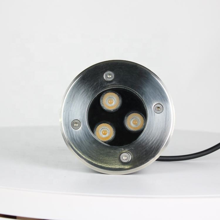 Small LED Pool Light 3W Waterproof Lighting Garden Lamp Underground Ground Buried Lamp Underground Lights