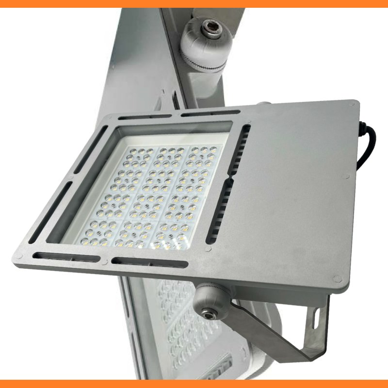 Marine Grade Anti-Corrosion LED Floodlight IP67 IP68 316 Stainless Steel 50W-1200W 4000K 5000K 6000K CE Approved for Ship, Deck, Port, Factory, Outdoor Lighting