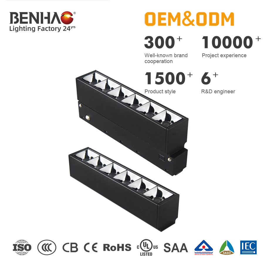 Wholesale AC48V Smart Track Lighting - Zigbee/Dali Controlled with Osram LED Technology