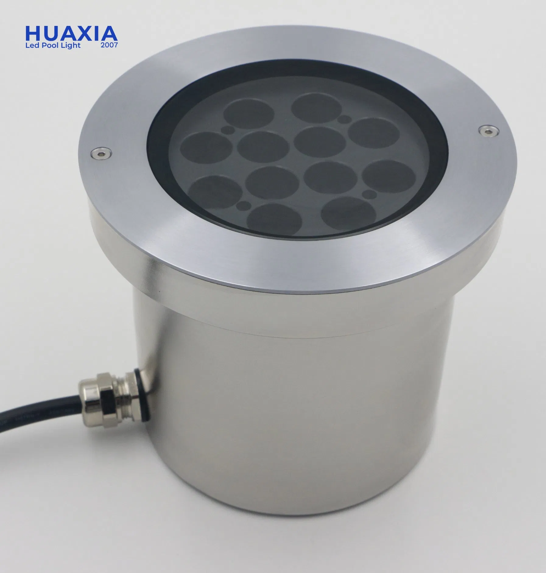 Huaxia316ss 12V/24V RGBW DMX512 Controlled Recessed LED Underwater Light