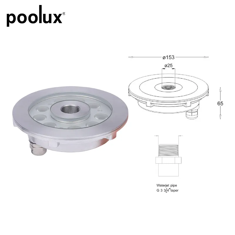 LED Fountain Light Details