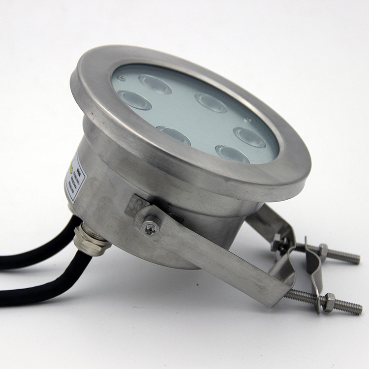 304 316 Stainless Steel IP68 RGB RoHS CE Underwater LED Fountain Lights