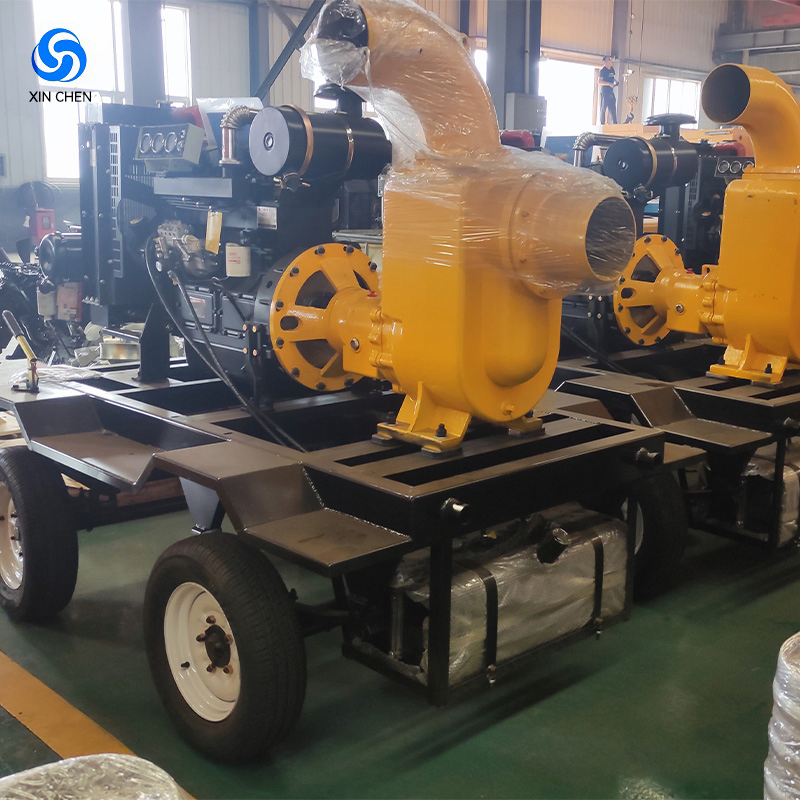Self Priming Centrifugal Pumpdiesel Irrigation Water Pumpfish Pond Pumping