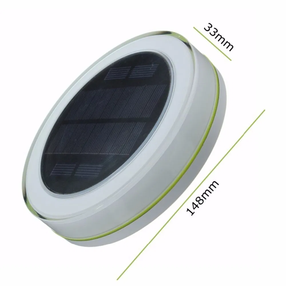 Waterproof Outdoor Solar Floating Pond Night Light for Solar Garden Pool Light
