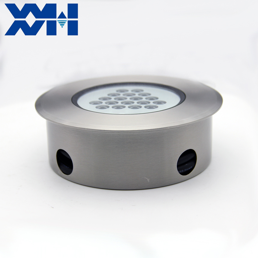 IP68 Waterproof Outdoor High-Brightness Stainless Steel Recessed Pool LED Underground Ground Light