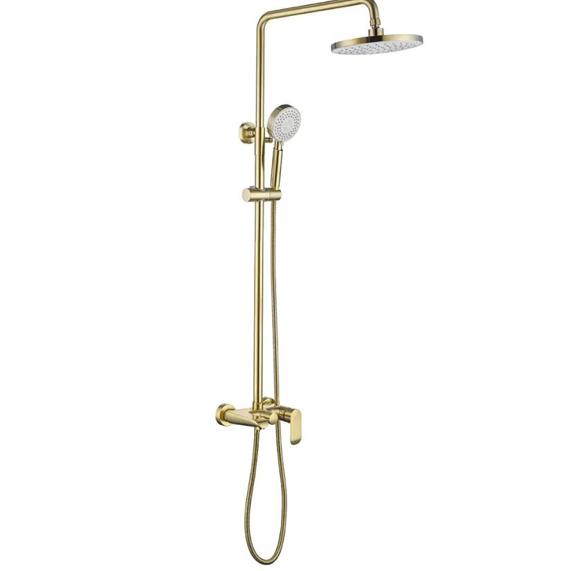 Wall Recessed Concealed Shower Mixer Faucet Set