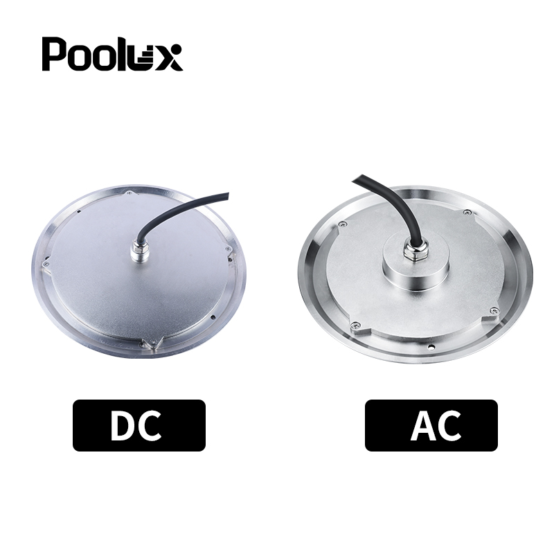 SS316 Ultra Thin LED Swimming Pool Lights 10mm Thickness for Above Ground Pools Underwater RGB Color Changing