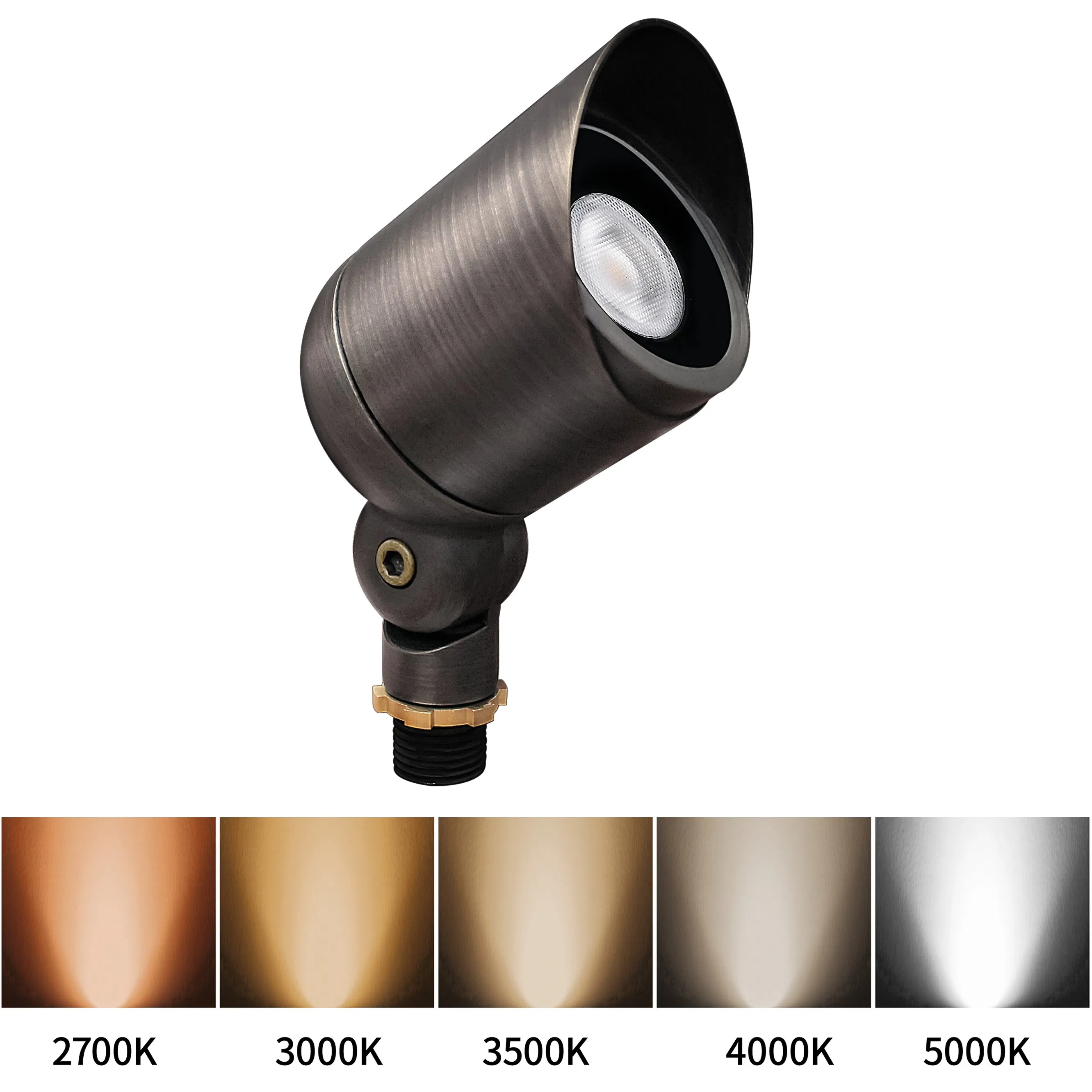 LED Brass Landscape Garden Low Voltage Spot Light