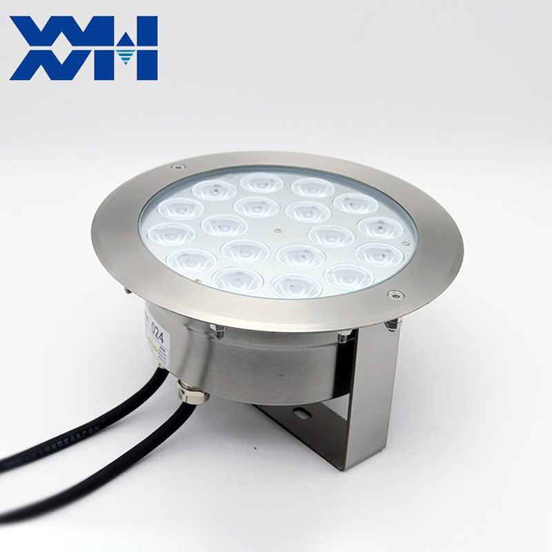 IP68 Waterproof RGBW Underwater Fountain Light WiFi Controlled Via APP for Remote Color Changing