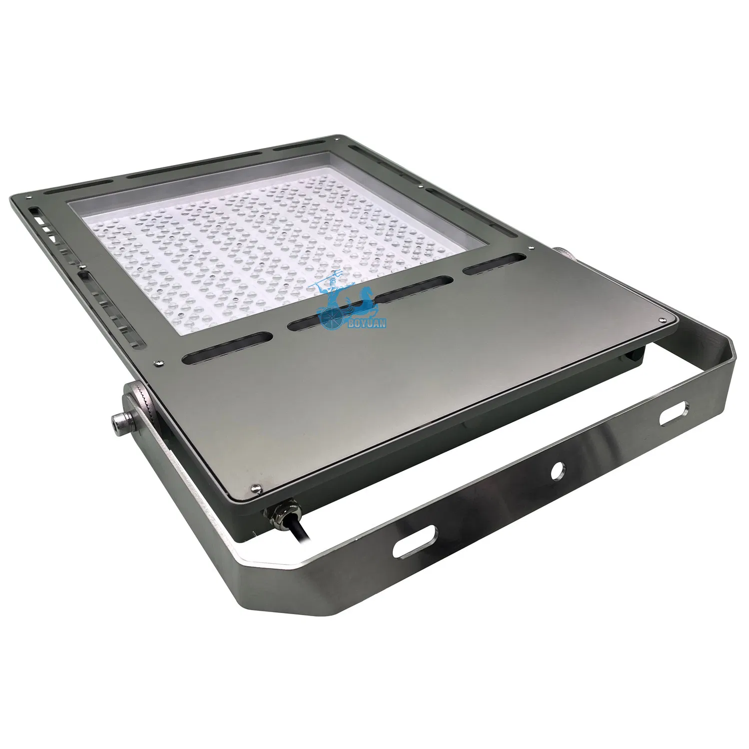 IP68 LED Floodlight with Marine-Grade ADC12 Housing and Stainless-Steel Hardware, 200W 400W Power Range and T2m/T3m Optics for Offshore and Oil &amp; Gas Lighting