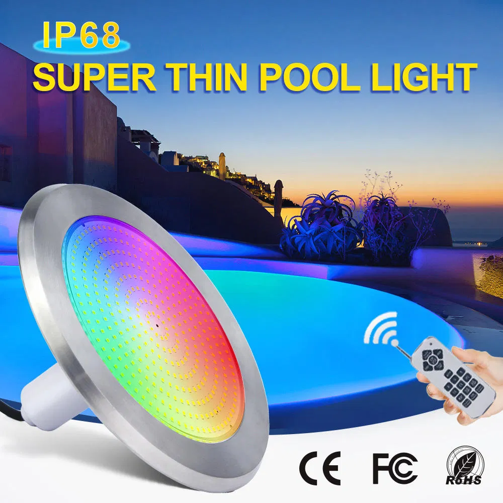 Huaxia 230mm 1.5 Inch 18W/24W/35W RGB Above Ground Liner Pool Lights