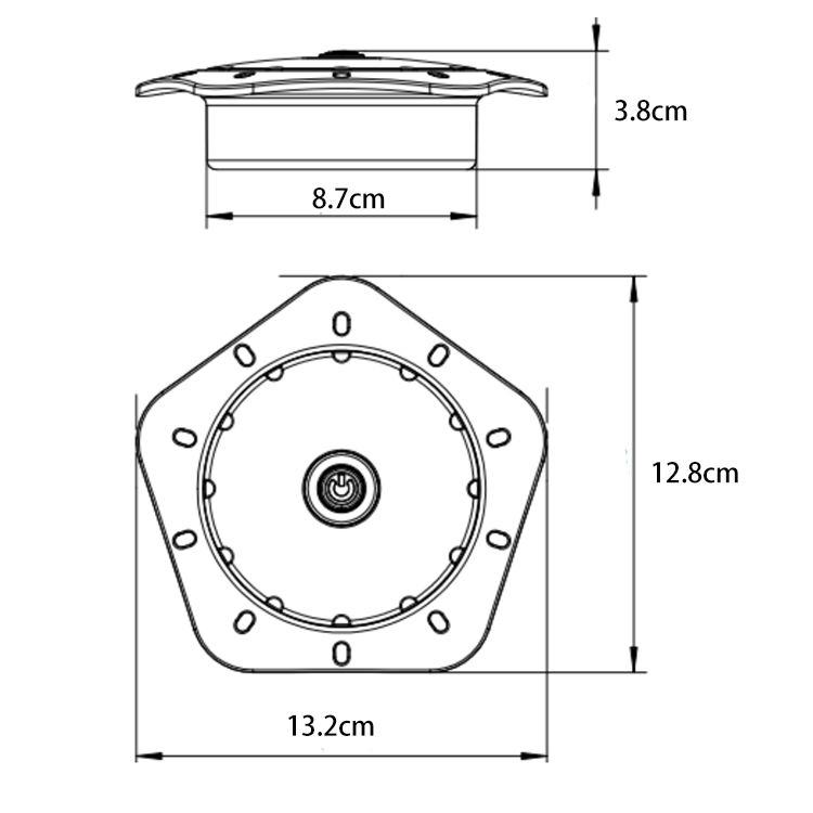 High Quality Waterproof Underwater Magnetic Base Swimming Pool Light RGB Swimming Poolled Light Underwater for Swimming Pool