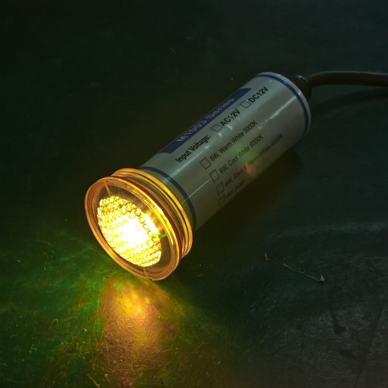 1.5 Inch Mini Pool Light 12V IP68 Underwater Lamp Epoxy Pool Light RGBW Color Changing 50FT 100FT 150FT