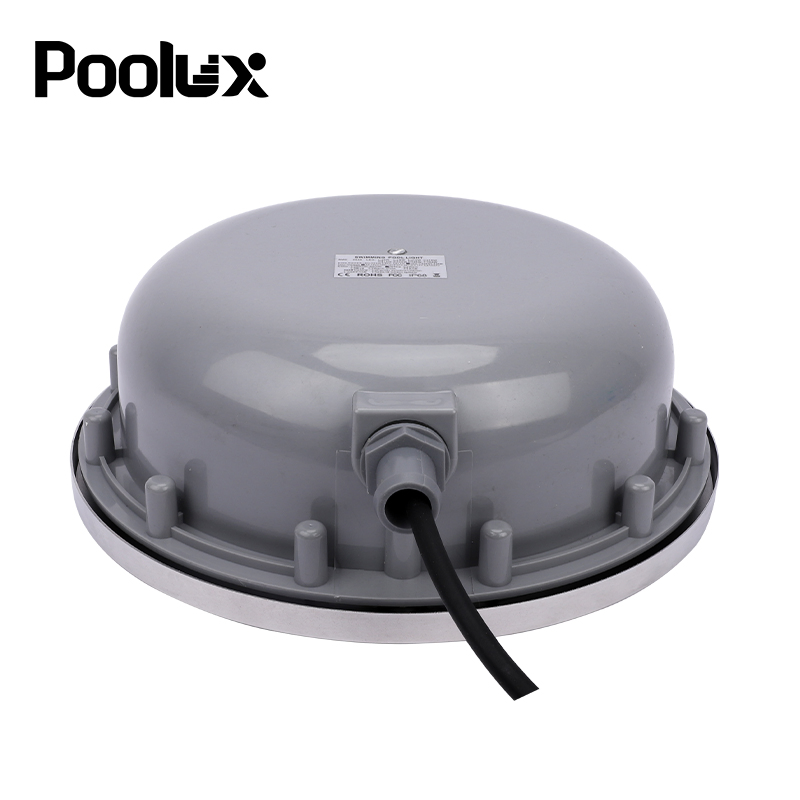 18W IP68 Waterproof RGB Outdoor Waterproof Recessed Floor Round LED Deck Garden Inground Buried LED Underwater Swimming Poollight