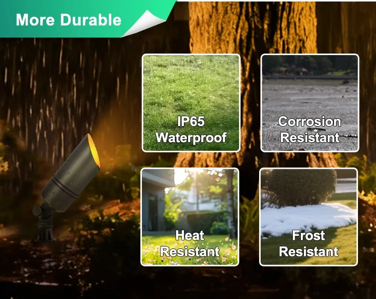 Brass Landscape spot light 6