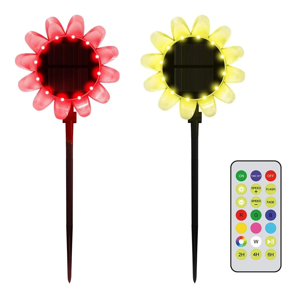 Solar Sunflower Light 1
