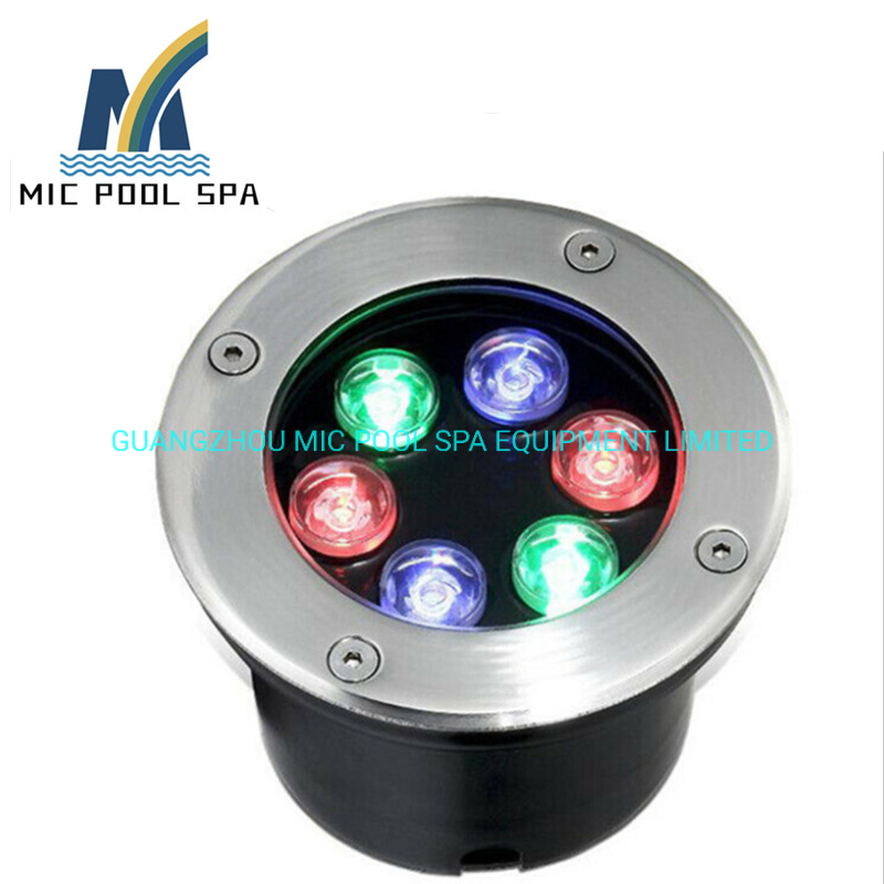 12V 20W Color Changing Underwater Waterproof Buried LED Bulbs Above Ground Swimming Pool Light