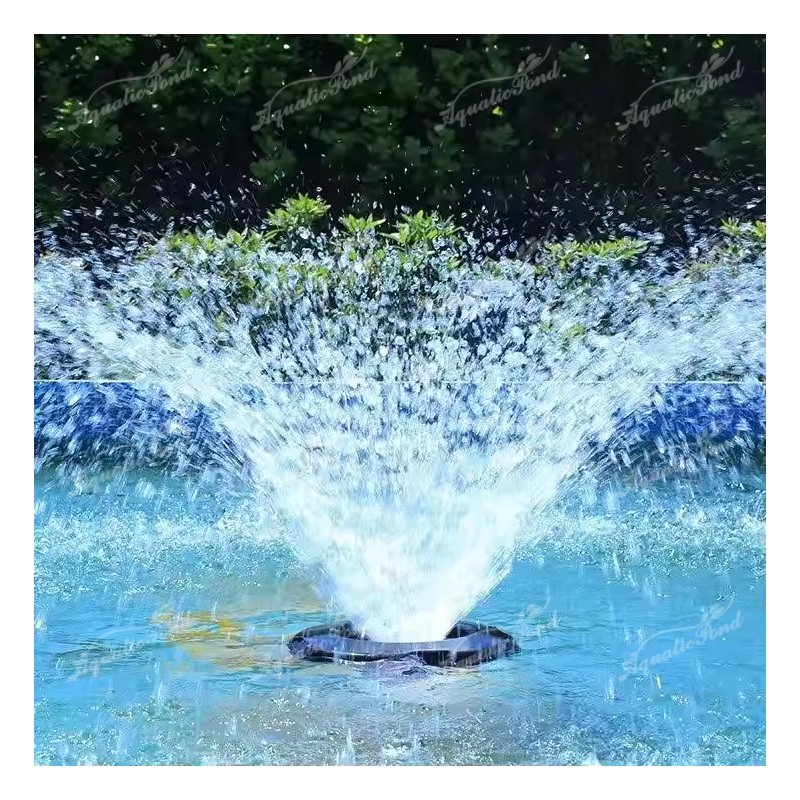 Cop Carp Pond Oxygenation Fountain Pump Pool Floating Circulation Water Pump Explosion Oxygen Pond Landscape