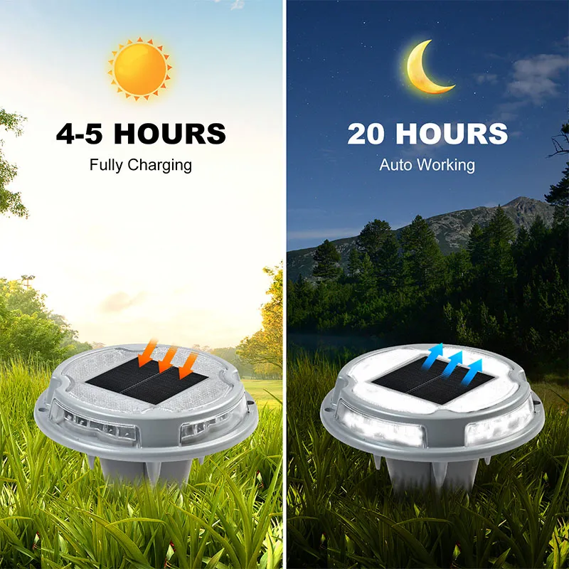 Solar Ground Light View 3