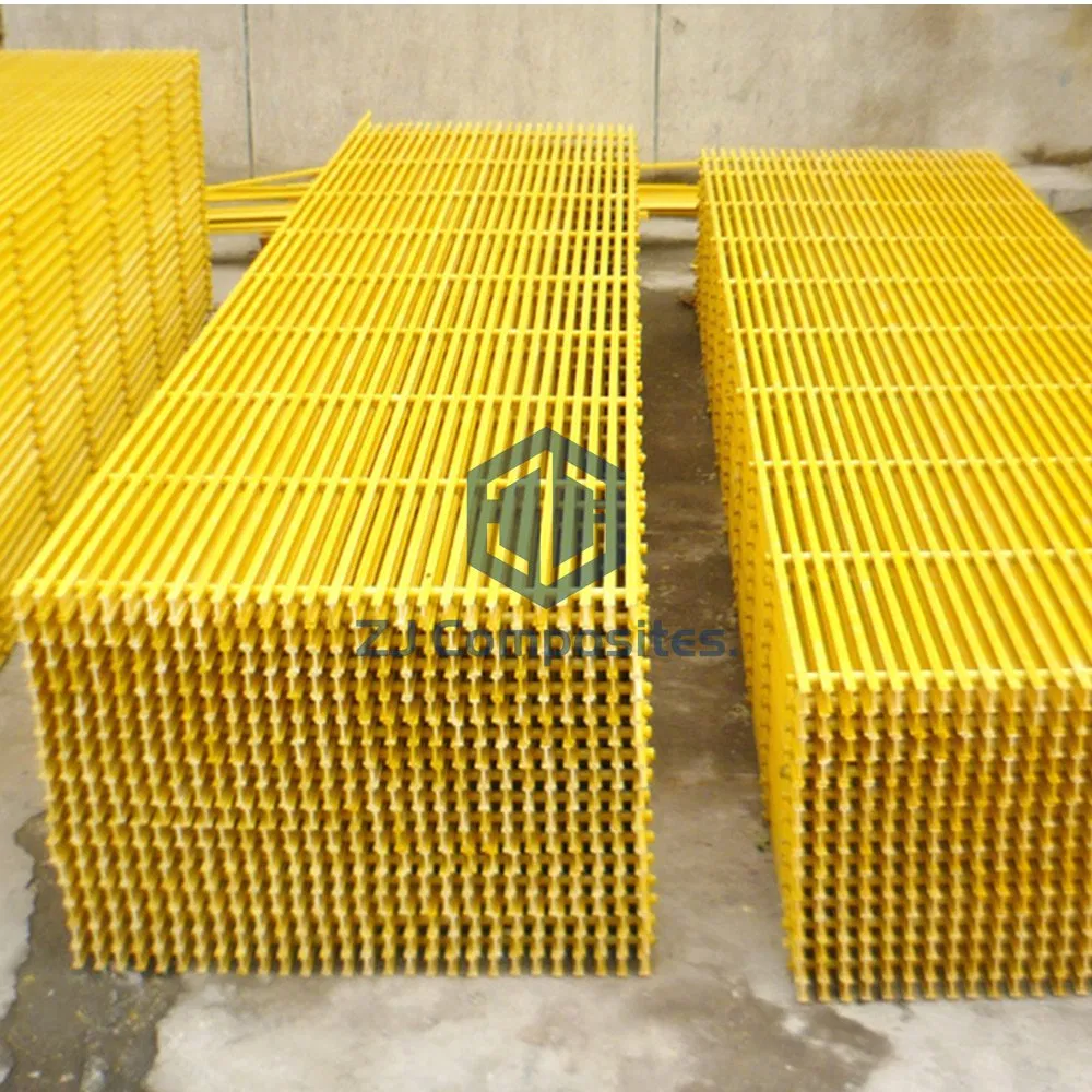 Composite Anti Slip Fiberglass Pultruded Grating GRP Pultruded Grating