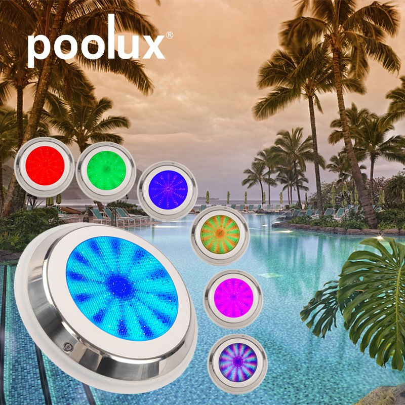 High Quality 35W LED Underwater Light Inground IP68 Waterproof Pond Wall Mounted LED Pool Light