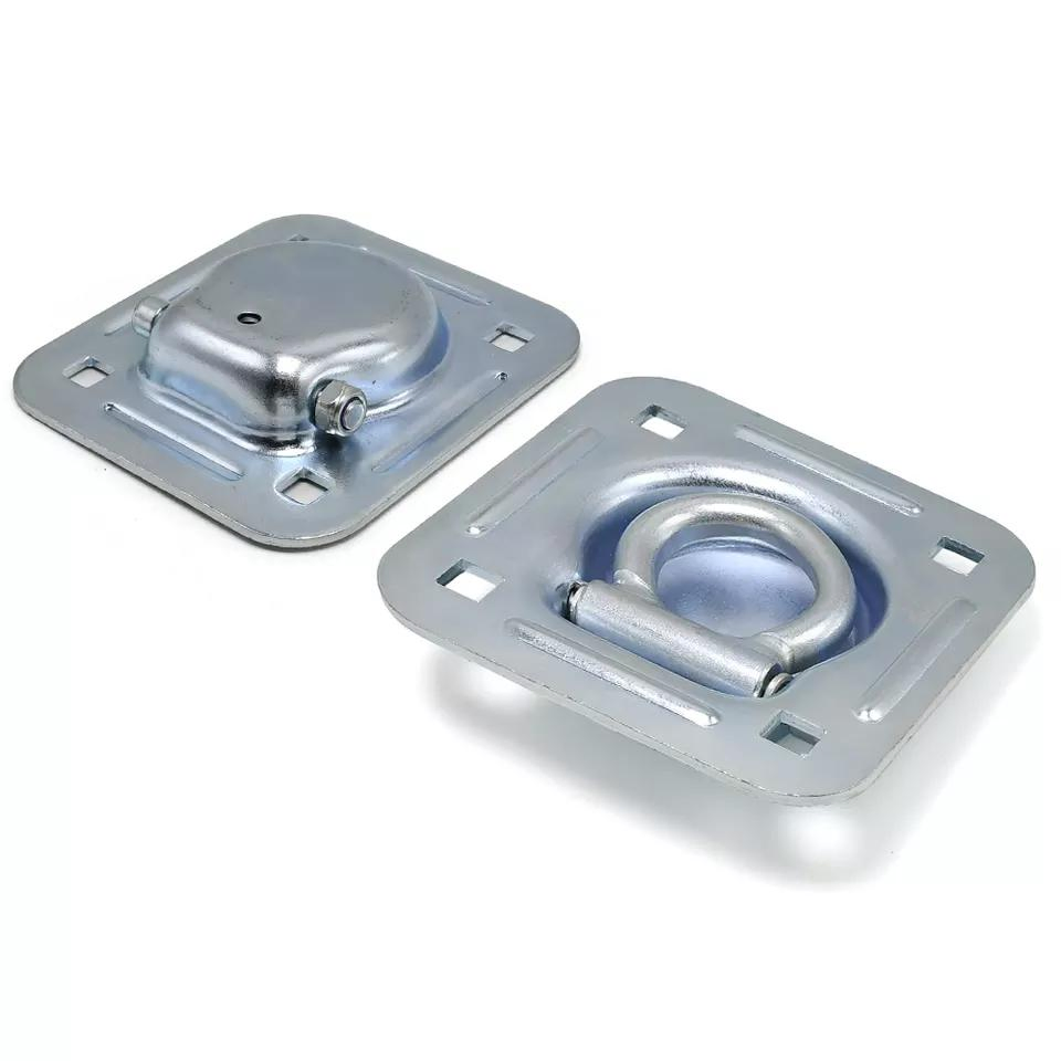 Kingslings Recessed Lashing Tie Down D Ring for Truck Boat Deck