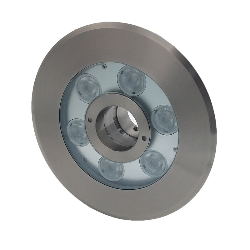 IP68 Waterproof High Lumens Submersible RGBW LED Underwater Fountain Nozzle Ring Lights