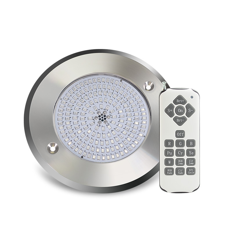 Replacement IP68 Wall Recessed Slim LED Stainless Steel Inground Above Ground Swimming Fiber Optic Pool Light Exterior Lighting