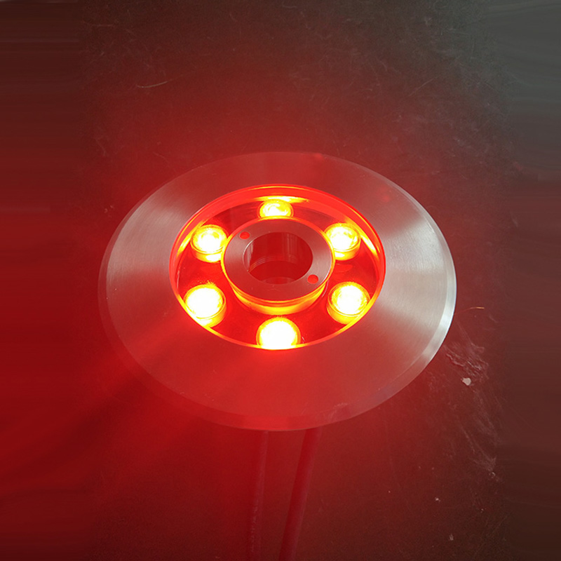 DMX RGB RGBW Recessed Color Changing Pool Spot Water Cooled LED Fountain Underwater Light