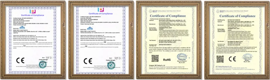 Product Certifications