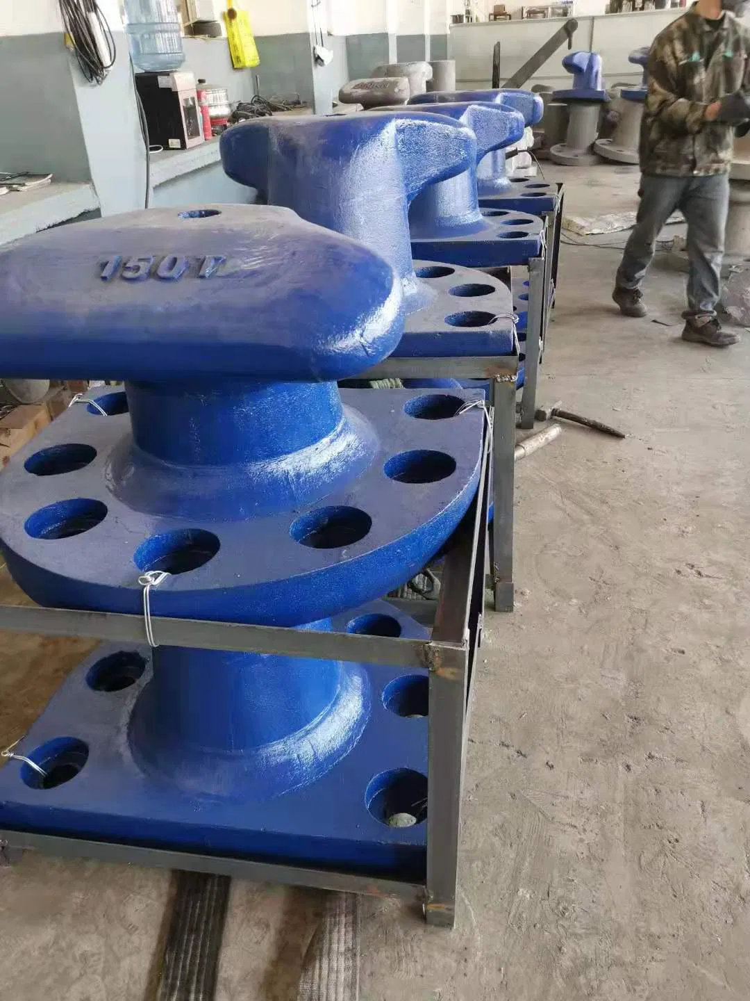 Recessed Marine Bollard, Deck Hidden Installation, Suitable for RO-RO Ships, No Operation Space Occupied, Stainless Steel Material