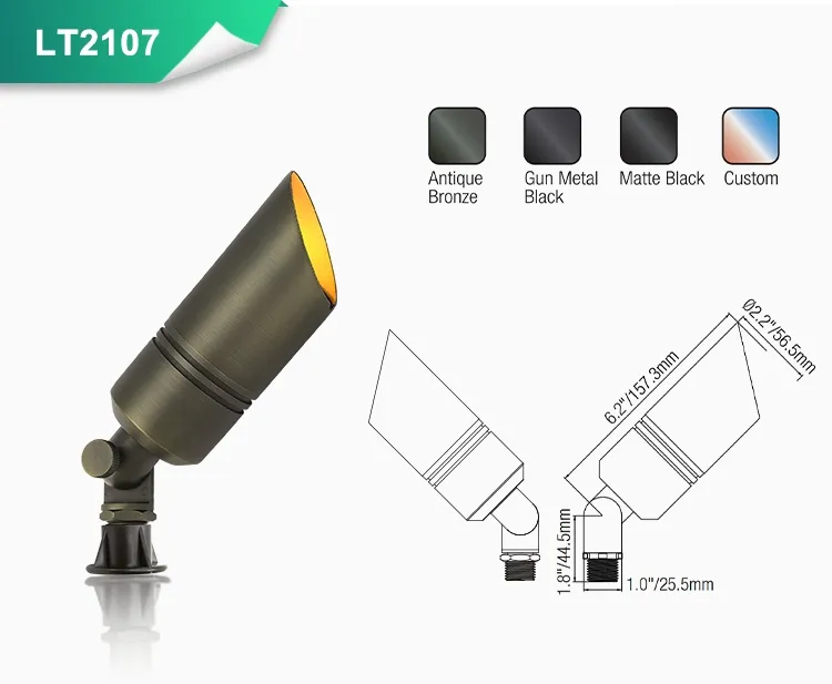 Brass Landscape spot light 3