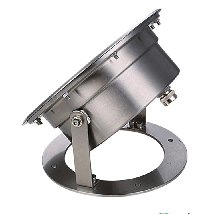 Stainless Steel Changing Color RGBW 24V DMX512 LED Underwater Pool Light