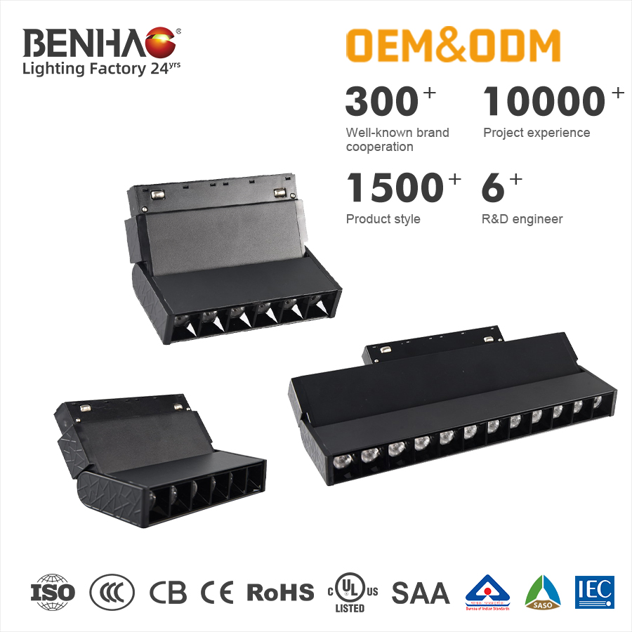 Wholesale AC48V Smart Track Lighting - Zigbee/Dali Controlled with Osram LED Technology