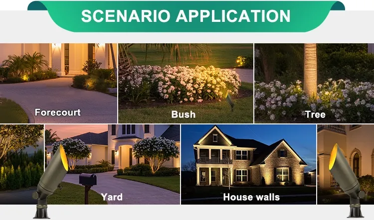 Landscape Lighting Application Effects