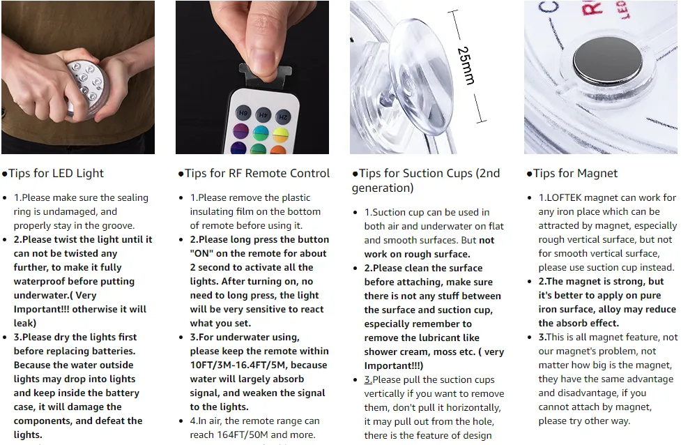 Pool Light Technical Detail