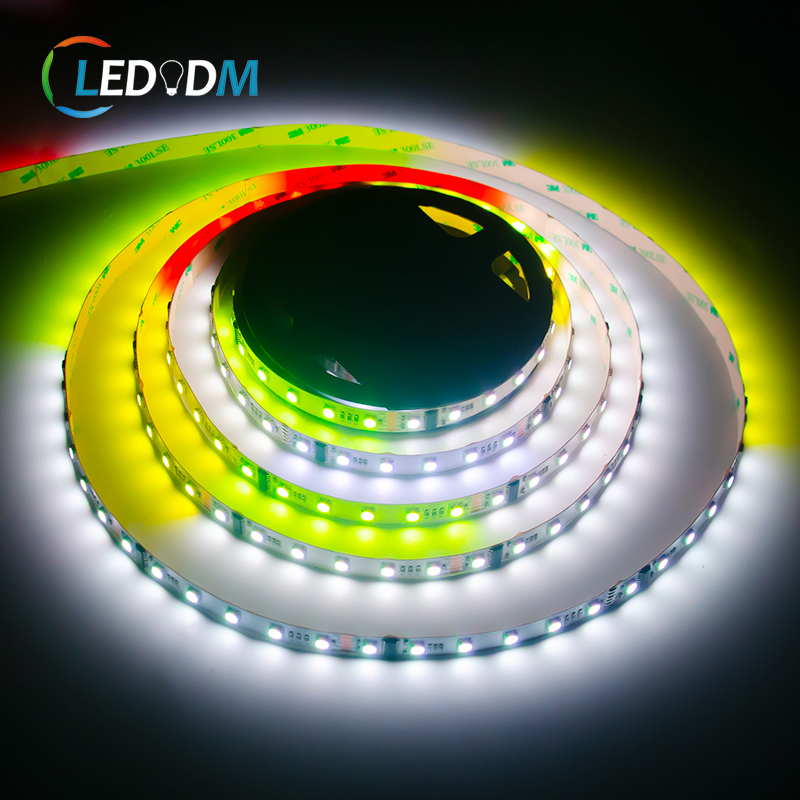 Architectural DMX512 RGBW Strip IP65 24V DMX Controlled SMD5050 Smart Pixel Addressable LED Strips for Retail Store DMX Accent Strips Lighting Projects