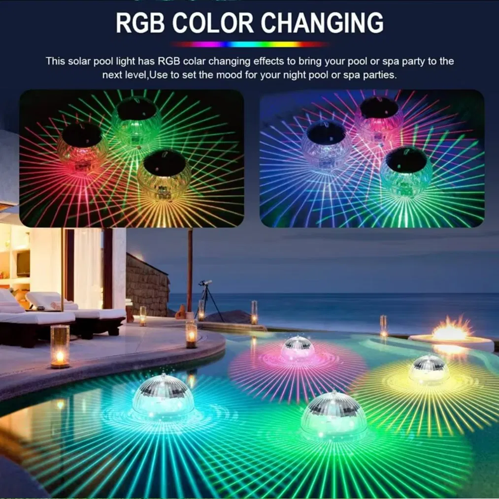 Solar Pool Floating Light 7